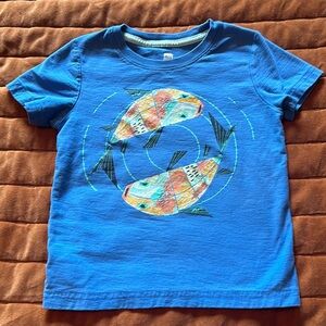 Tea Collection Blue Koi T-shirt